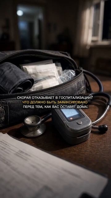 Отказ в госпитализации :