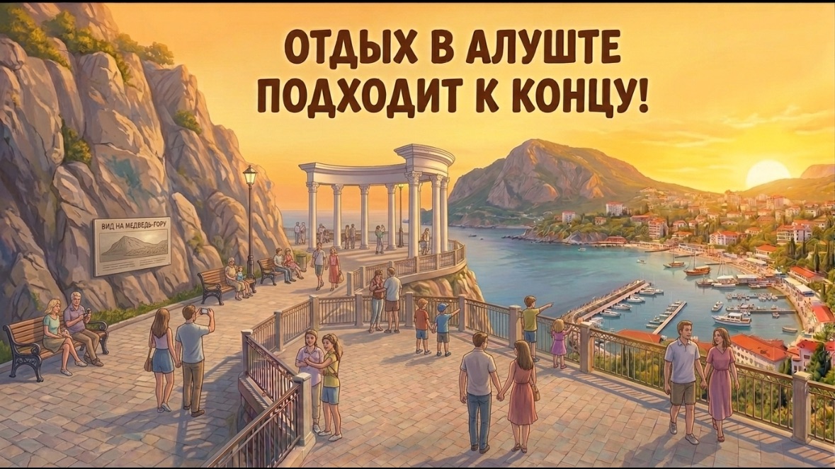 Автопутешествие Омск-Алушта.Последние дни в Крыму,гуляем и наслаждаемся….2026 отпуск!!