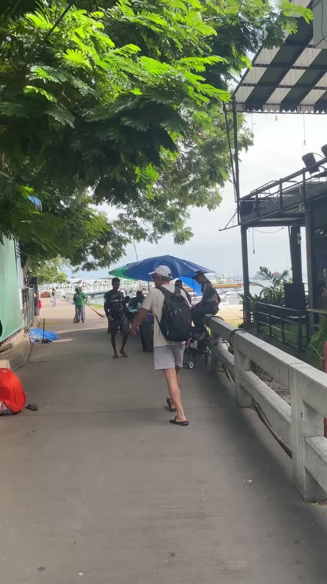 От набережной до парома 🚢 и на Ко Лан