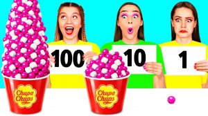 100 Слоев Еды Челлендж # Удивительный Челлендж с Едой от DaRaDa Challenge