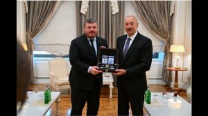 Ильхама наградили высокой наградой с Украины.