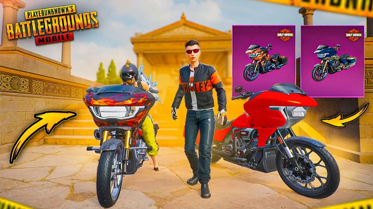 МЫ С ТЕССОМ СТАЛИ БАЙКЕРАМИ В PUBG MOBILE 😎