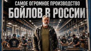 Новый цех - Самое ОГРОМНОЕ производство бойлов в России