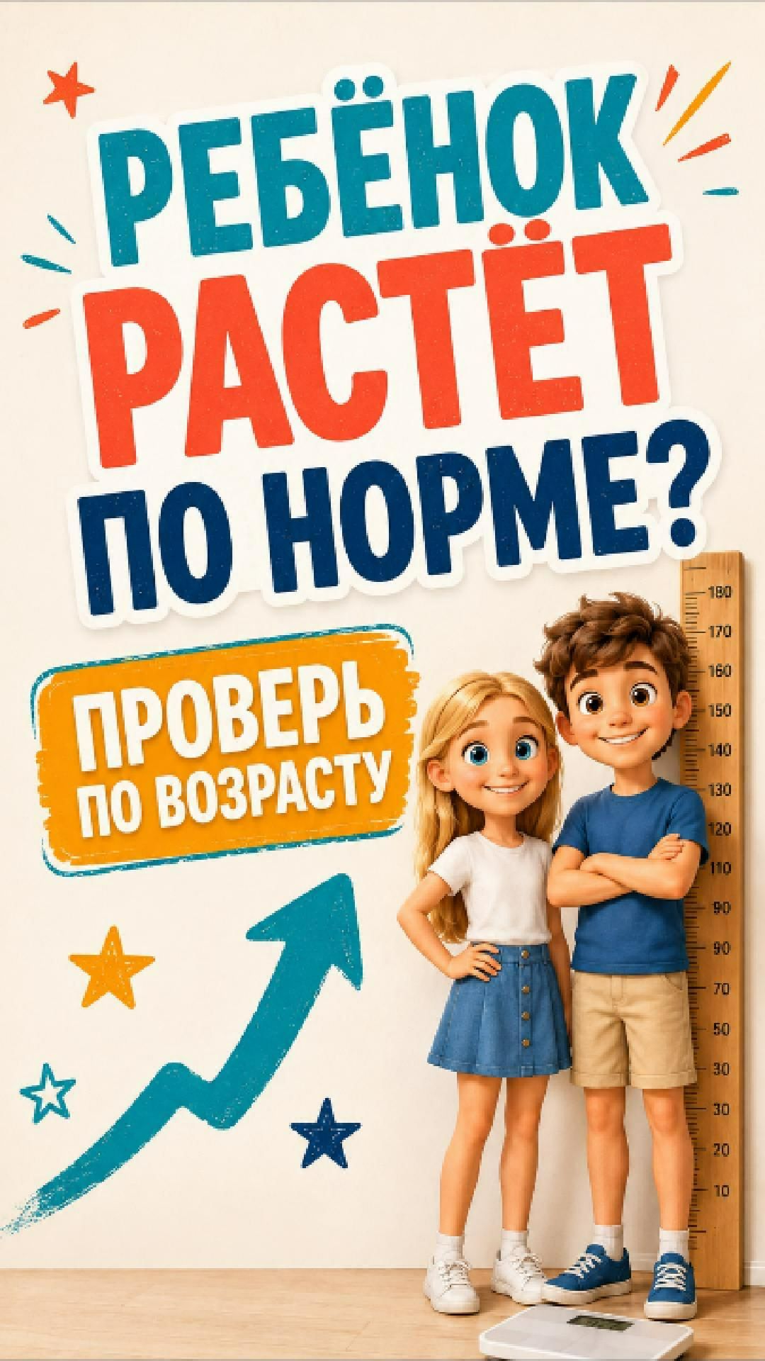 Ваш ребенок растет по норме?