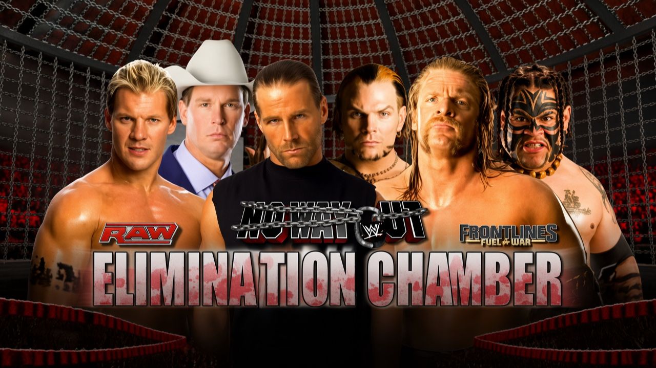 Triple H Vs Umaga Vs JBL Vs Jeff Hardy Vs Chris Jericho Vs Shawn Michaels (WWE No Way Out, 2008)