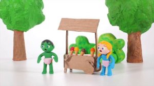 Маленький полицейский останавливает маленькую девочку ❤ Мультфильмы для детей