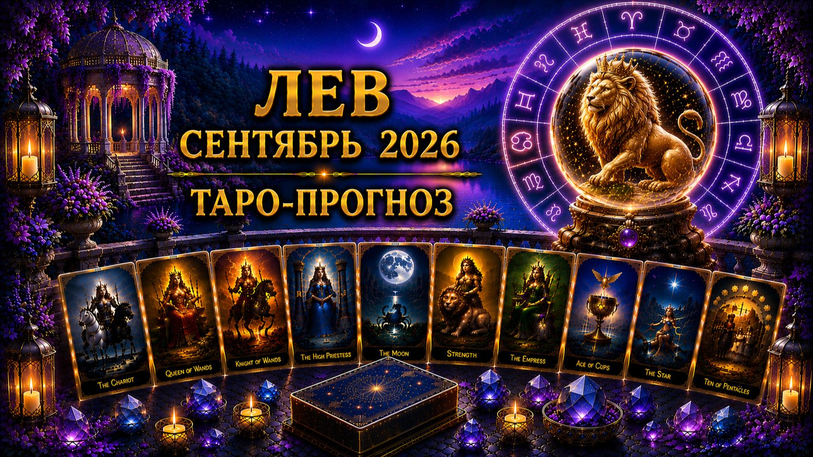 Лев ♌ Таро прогноз на сентябрь 2026 года