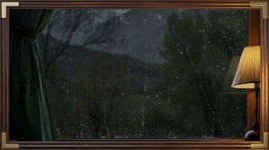 ⛈️ ДОЖДЬ И ГРОМ ЗА ОКНОМ | Успокаивающие звуки для глубокого сна.