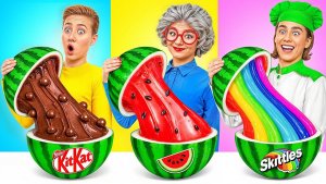 Кулинарный Челлендж_ Я против Бабушки с Собакой _ Сумасшедшие Кулинарные Идеи