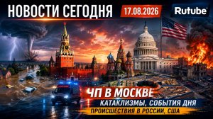 НОВОСТИ СЕГОДНЯ 17.08.2026 | ЧП в Москве, катаклизмы, события дня, происшествия в России, США