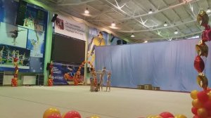 Аквамарин, булавы, 2006-2007 г.рожд. - Москва 10 февраля 2018 года