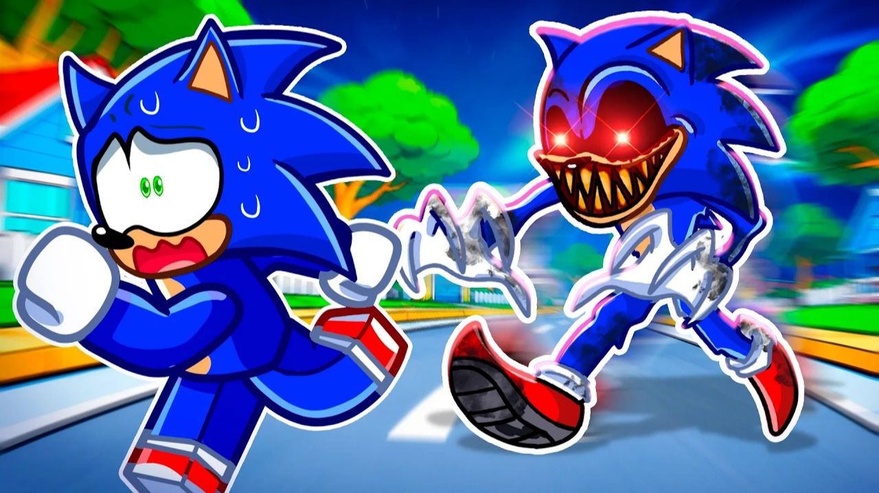 КАК ЕМУ УБЕЖАТЬ ОТ БЫСТРОГО SONIC.EXE