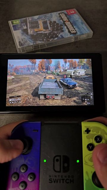 SnowRunner Nintendo Switch Gameplay