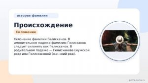 Происхождение и история фамилии Гелисханов: значение и правильное склонение