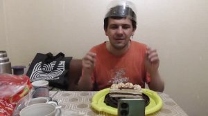 Мукбанг бисквитный торт Мишель Кантри