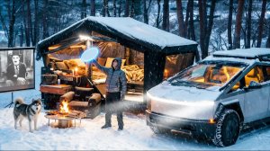 Ночь в снежной буре: кемпинг на новом уровне