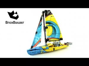 LEGO TECHNIC 42074 Гоночная яхта: Быстрая сборка для коллекционеров - Коллекция Technic (4/14)