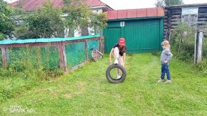 тусуюсь в деревне💫💫ОБЗОР НА КОЛЕСО🫪лагерь🙂👍🤩