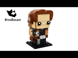 Сборка LEGO BrickHeadz 41608 Хан Соло