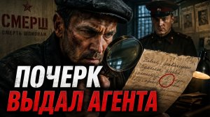 СМЕРШ. БЫВШИЙ ВОР УЗНАЛ ПОЧЕРК АГЕНТА… ХОТЯ ТОТ НИ РАЗУ НЕ ПОДПИСАЛСЯ