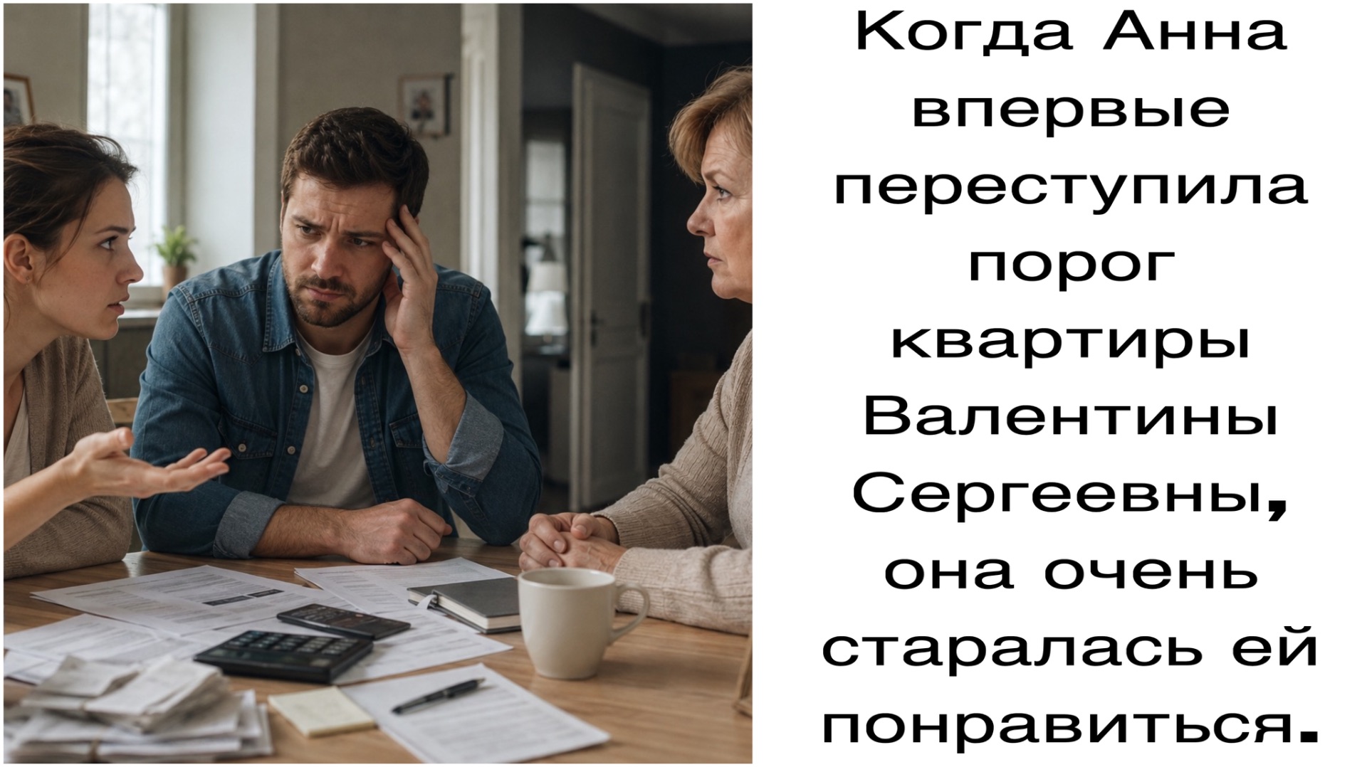 Истории из жизни|Когда Анна впервые переступила порог квартиры Валентины Сергеевны,