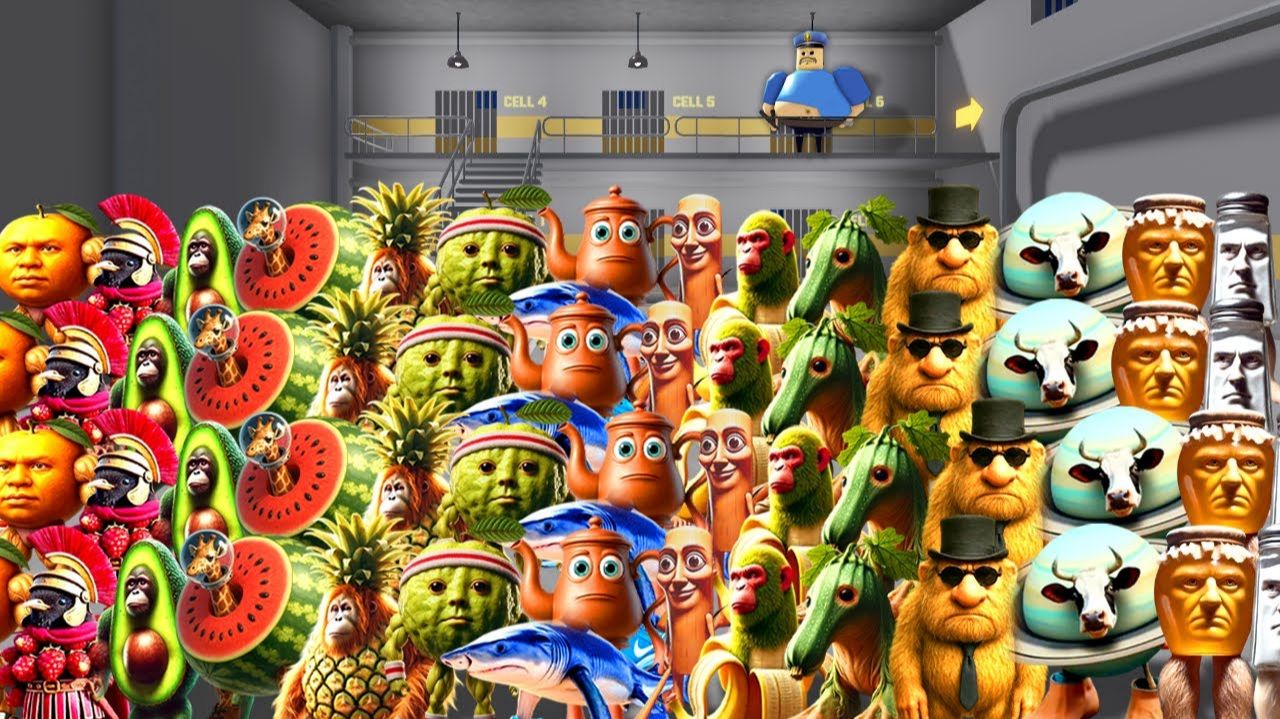 БУДИ ДИ ДАН, ТРИК ТРАК БАРАБУМ,... 1 000 000 ВСЕХ ИТАЛЬЯНСКИХ ЖИВОТНЫХ С ГНЕВОМ МОЗГОВ В ТЮРЬМЕ