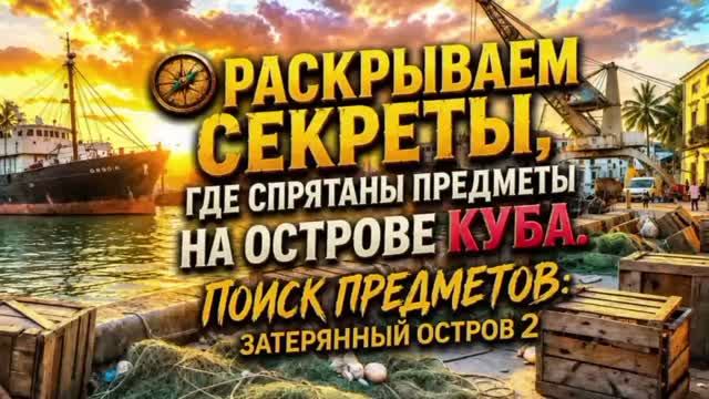 Секреты поиска предметоа на острове Куба!