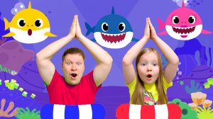 Акулёнок Ту Ру Ру и другие песенки для детей 🦈 Baby Shark 🦈