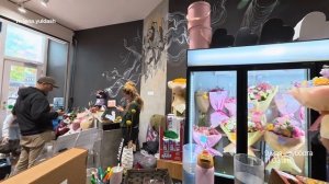 lena.yuldash День матери в цветочном магазине Нью-Йорка, влог флориста, будним флориста в США