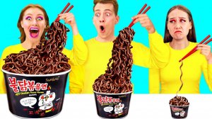 Большая, Средняя или Маленькая Тарелка Челлендж # Вкусные Кухонные Лайфхаки от Fun Challenge