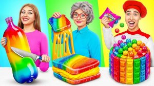 Кулинарный Челлендж_ Я против Бабушки _ Вкусные Кухонные Лайфхаки от Multi DO Smile