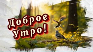 Доброе утро! Песня с добрым утром