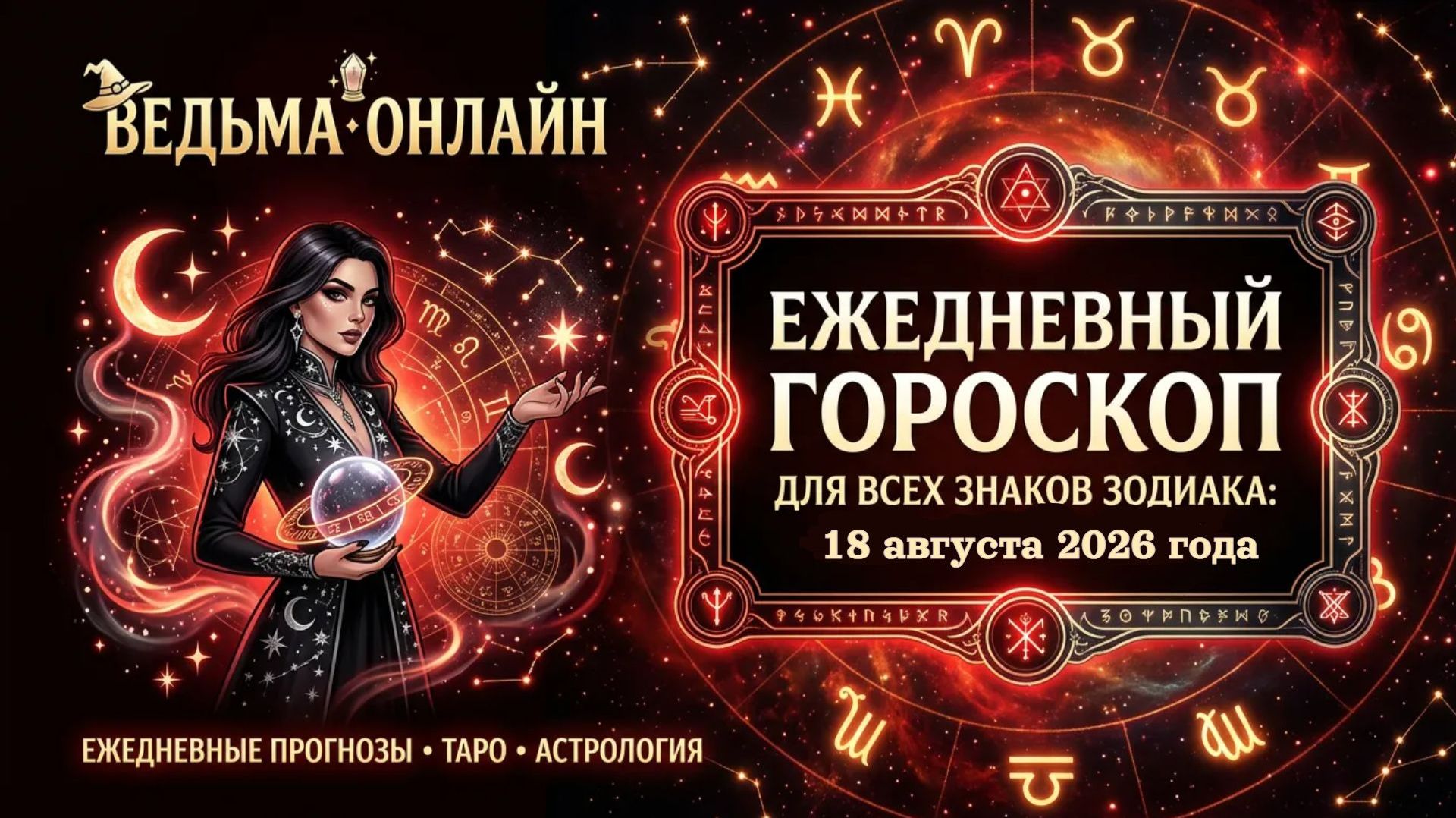 Гороскоп на 18 августа 2026 года