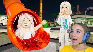 НЕ КАТАЙСЯ С ПРОКЛЯТОЙ ГОРКИ В БРУКХЕЙВЕН в ROBLOX! С АЛЁНОЙ