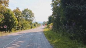 «Наш деревенский отдых:Велосипед и озеро»