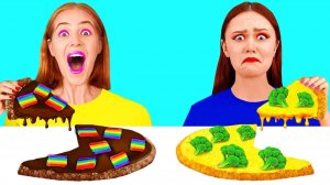 Укрась Пиццу Челлендж # Фантастические Лайфхаки с Едой от Fun Challenge