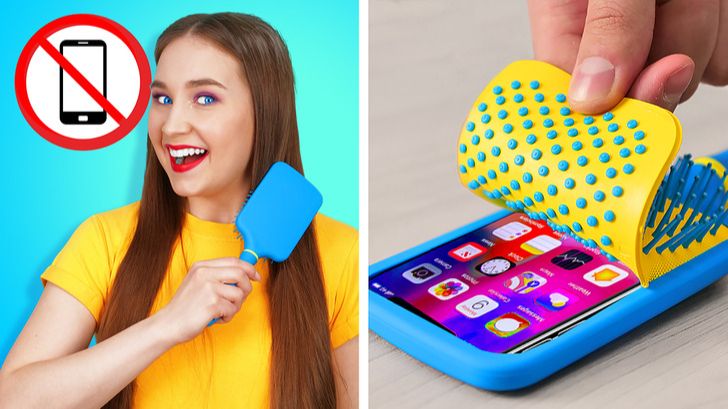 Как незаметно пронести телефон на урок! 📱🤫 Смешные школьные лайфхаки