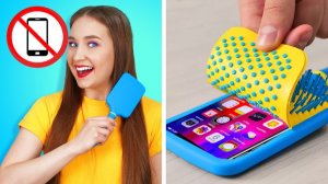 Как незаметно пронести телефон на урок! 📱🤫 Смешные школьные лайфхаки