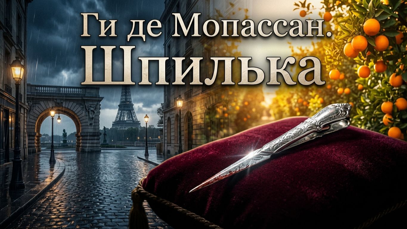 Ги де Мопассан. Шпилька. Читает Анатолий Алымов. Аудиокнига