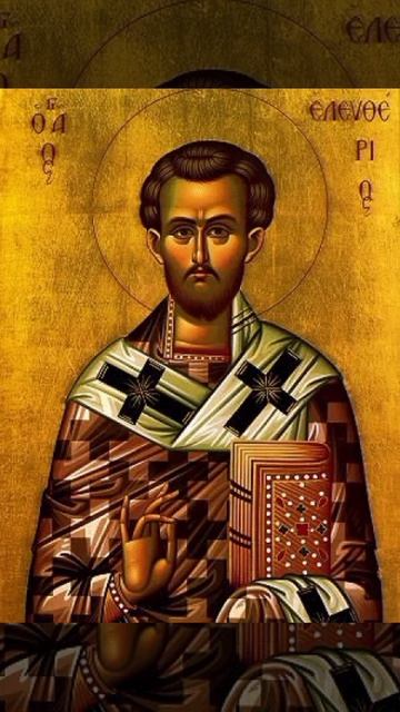 Мученик Елевферий кувикуларий, Византийский