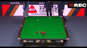 Снукер 5и6 фрейм. Крис Уэйклин - Том Форд. China Open. 1 раунд.  11.08.2026