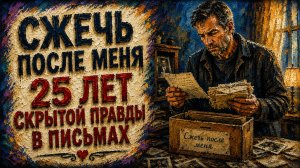 Сжечь после меня.