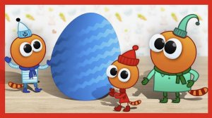 СЮРПРИЗЫ и игрушки - ТРИ КОТА Открываем Яйца Сюрприз - собираем коллекцию