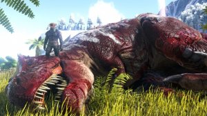 ARK Survival Evolved. #14 Самка Дедикуруса и Чудо грядки.