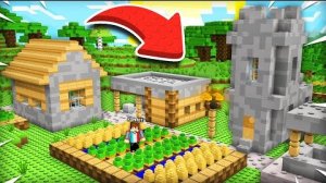 ПОЧЕМУ НАША ДЕРЕВНЯ СТАЛА ПЛАСТИКОВОЙ В МАЙНКРАФТ | Компот Minecraft