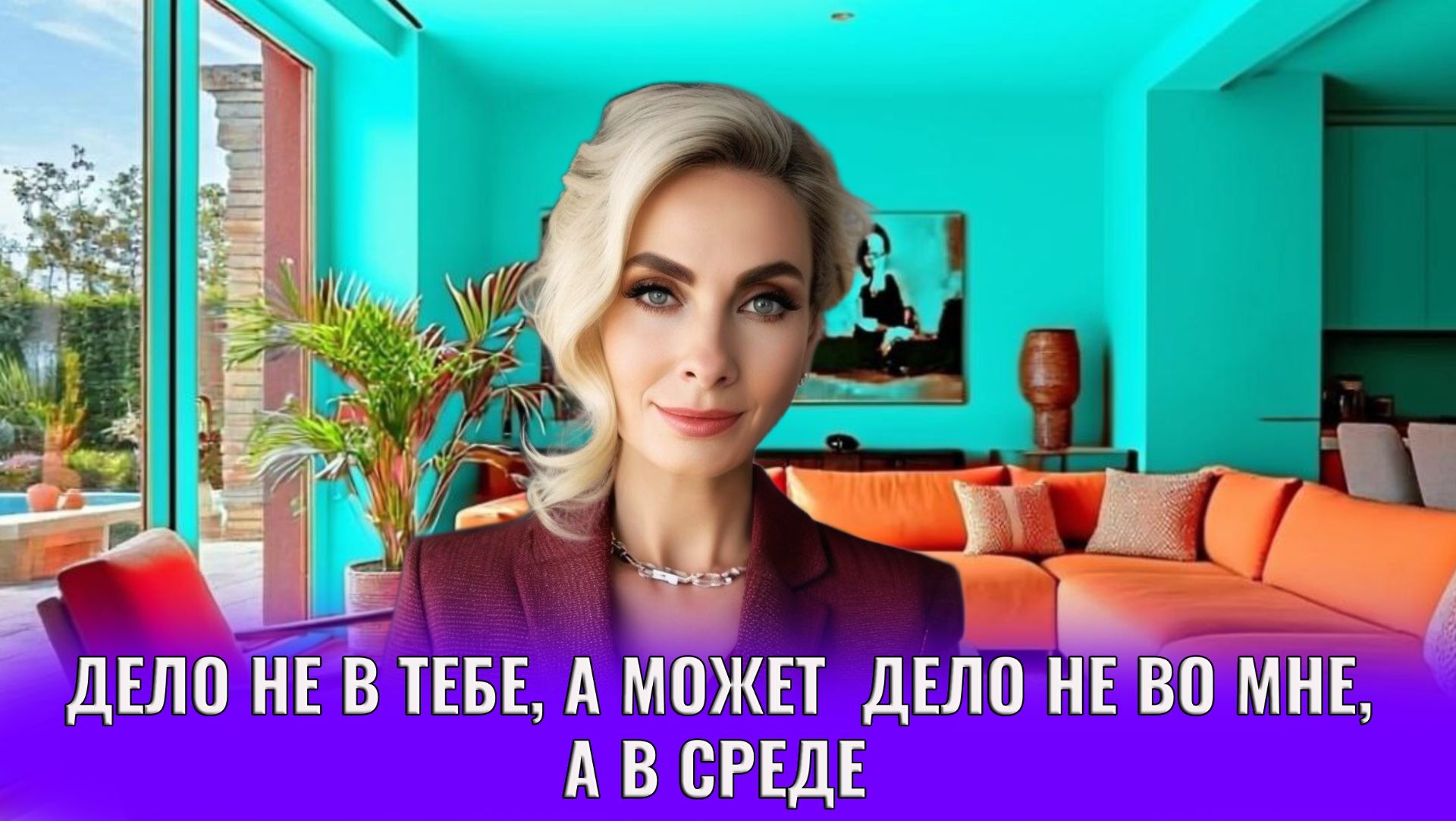 Дело не в тебе, а может дело не во мне, а в среде
