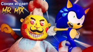 Sonic Plays Roblox MR.MIX!!!