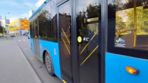 Автобус ЛиАЗ 6213 борт 192491 маршрут 127 и автобус ЛиАЗ 6213 борт 192475 маршрут 127