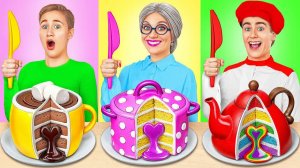 Кулинарный Челлендж_ Я против Бабушки _ Смешные Кухонные Войны от Multi DO Smile