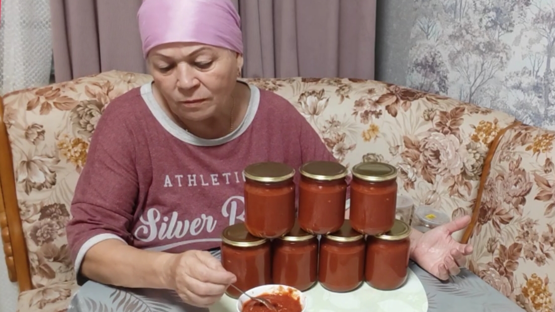 Домашний КЕТЧУП из кабачков.